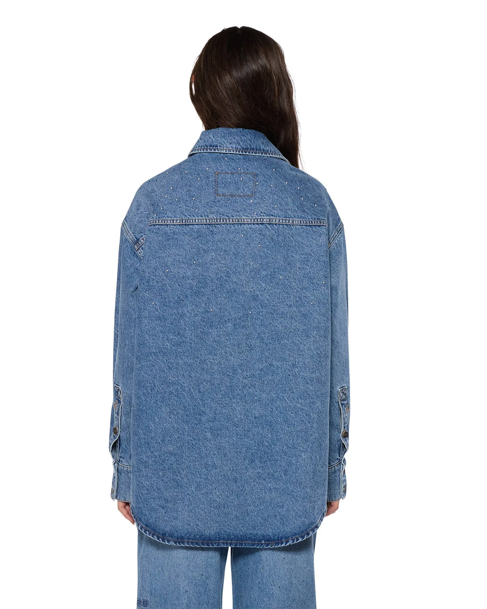 OVERSIZED LS SHIRT KRYSTAL KOMET