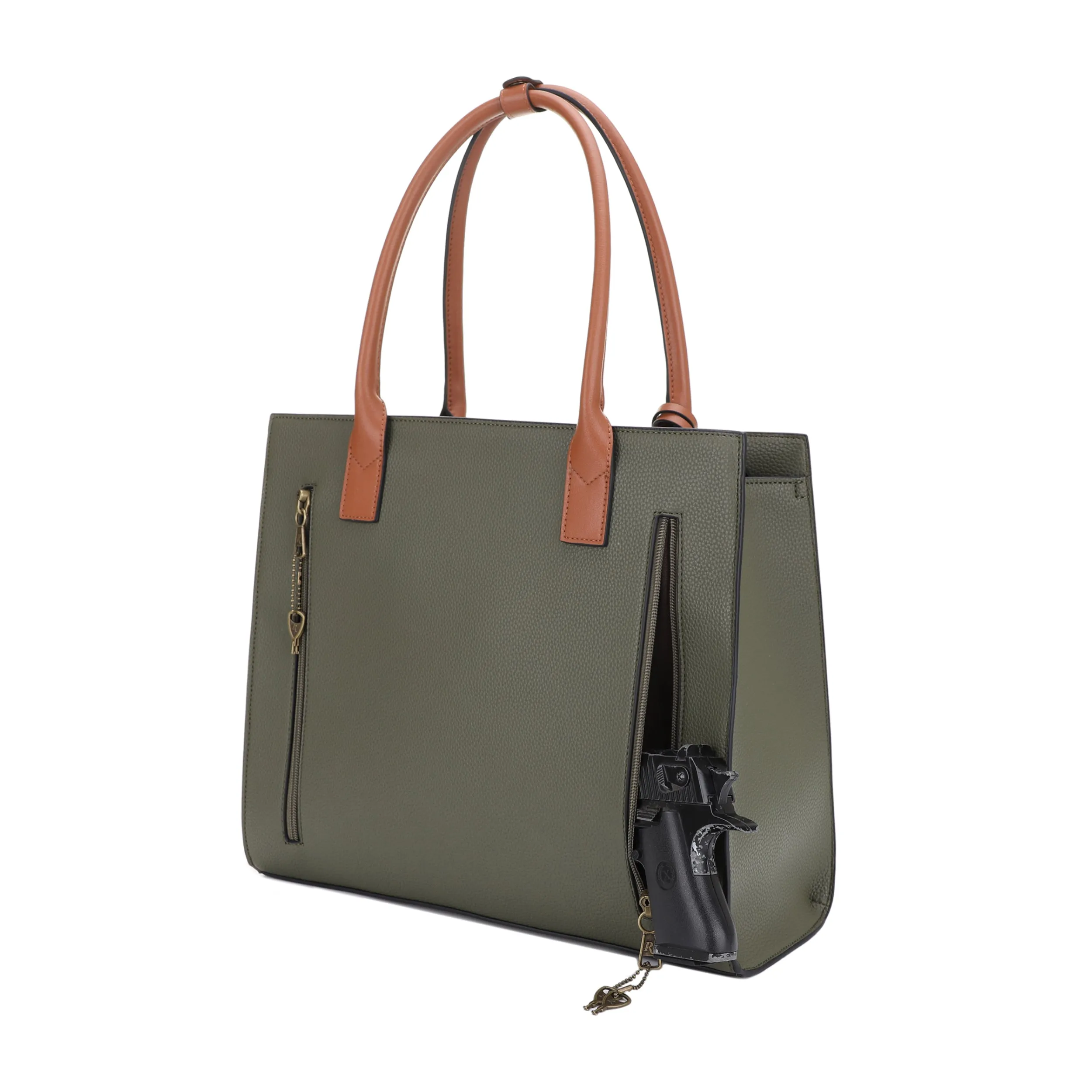 Remington Newport Concealed Carry Leather Tote