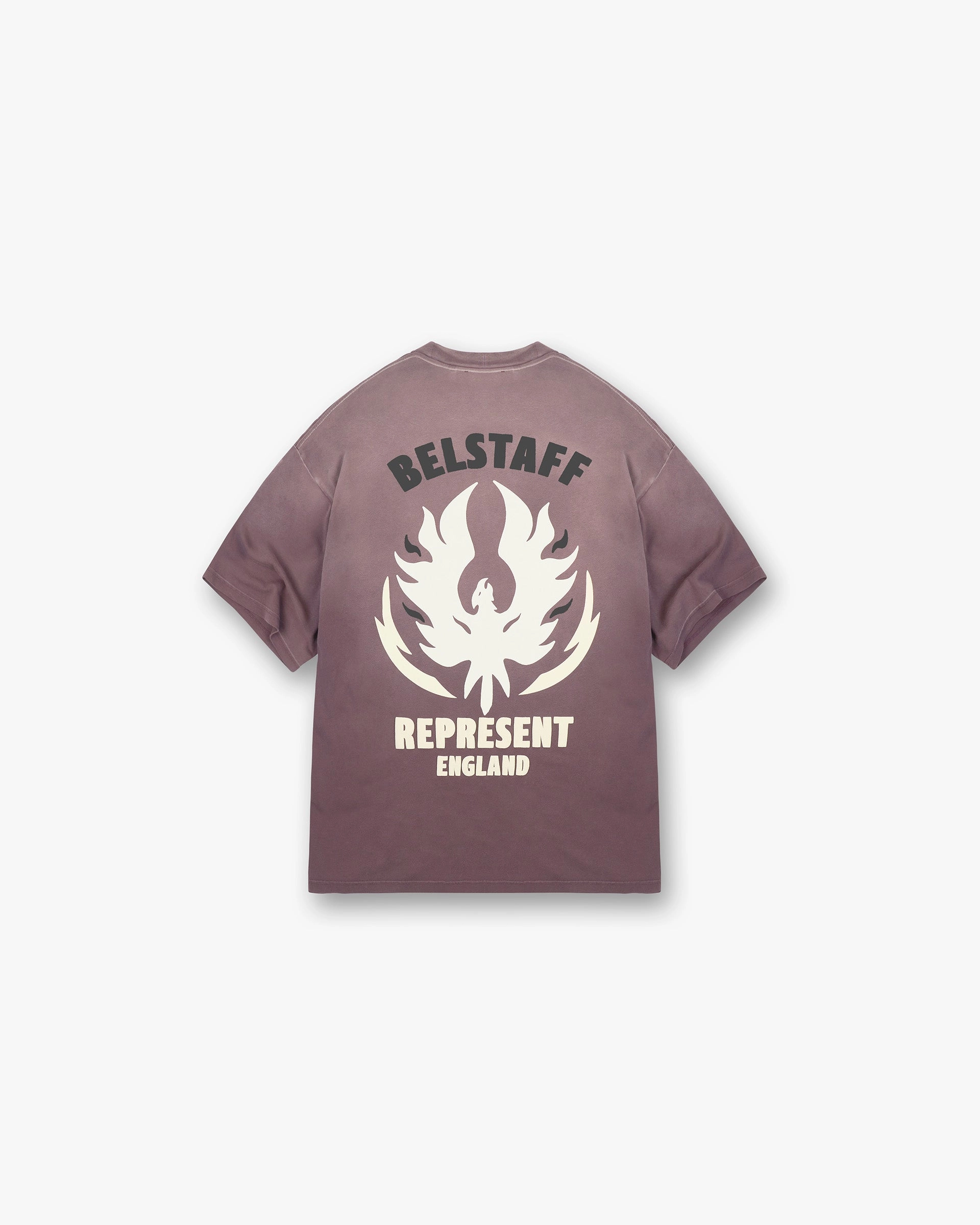 Represent X Belstaff Flame Phoenix T-Shirt - Plum