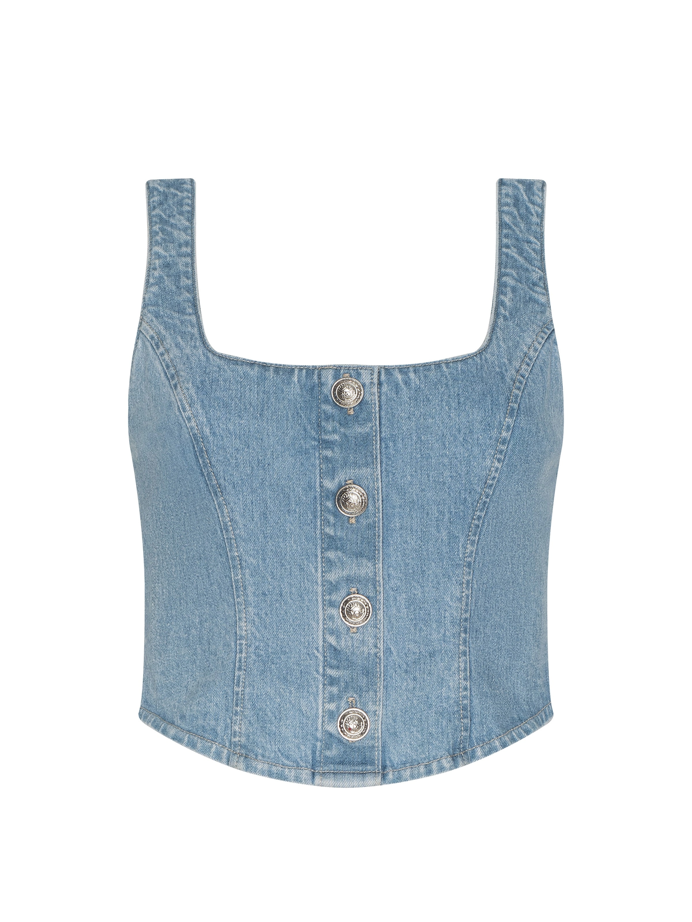 Saga Denim Top