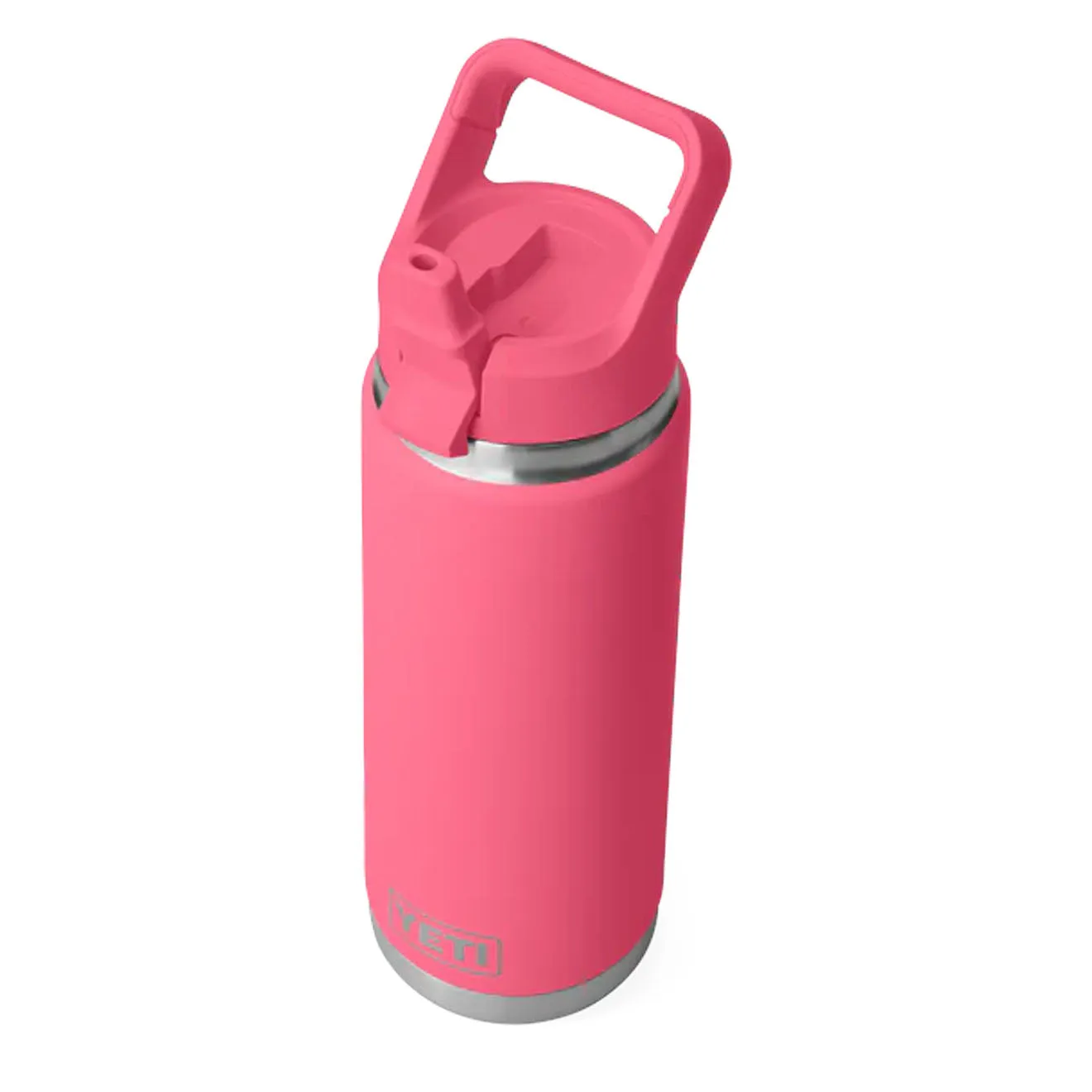 YETI Rambler 26 oz Straw Bottle Tropical Pink